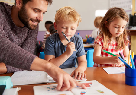 Fadenmethode Kinder